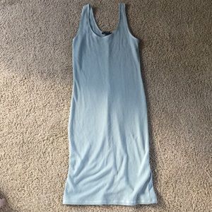 Forever 21 mint midi sleeveless dress
